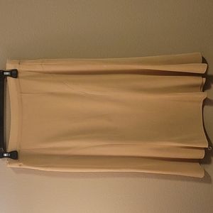 Exclusively Misook Beige Skirt S